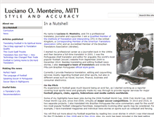 Tablet Screenshot of lucianomonteiro.com